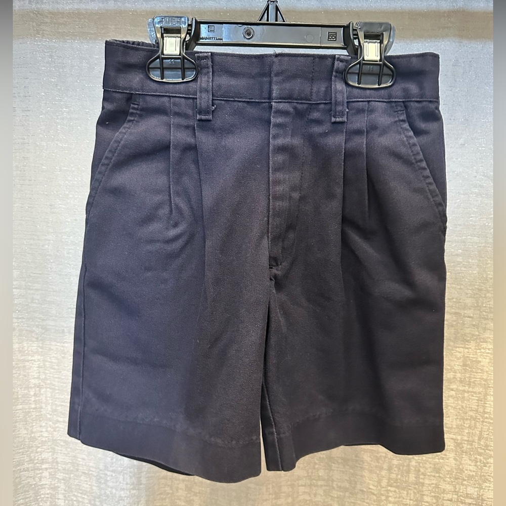Boys True Grits Navy Uniform Shorts